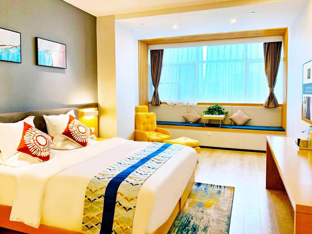Holiday Inn Express - Jinan Exhibition Center, An Ihg Hotel Exterior foto