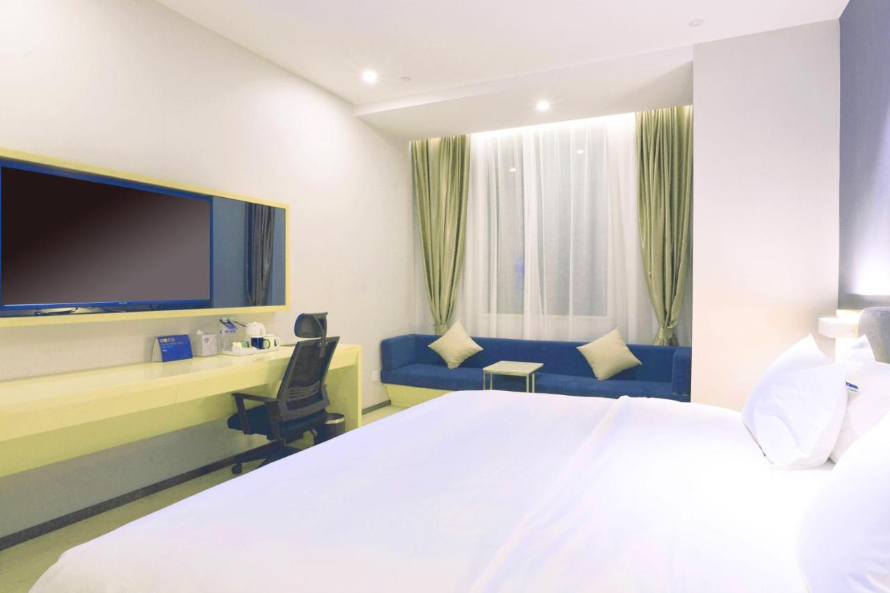 Holiday Inn Express - Jinan Exhibition Center, An Ihg Hotel Exterior foto